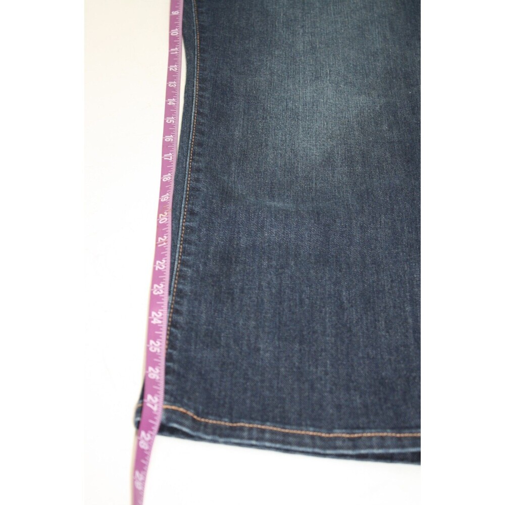 St Johns Bay Blue Jeans Womens sz16P Dark Wash Stretch Denim Casual Hi Rise - Picture 10 of 11